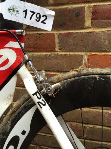 Ian's bike - how wrong is it to see this on a P2?
